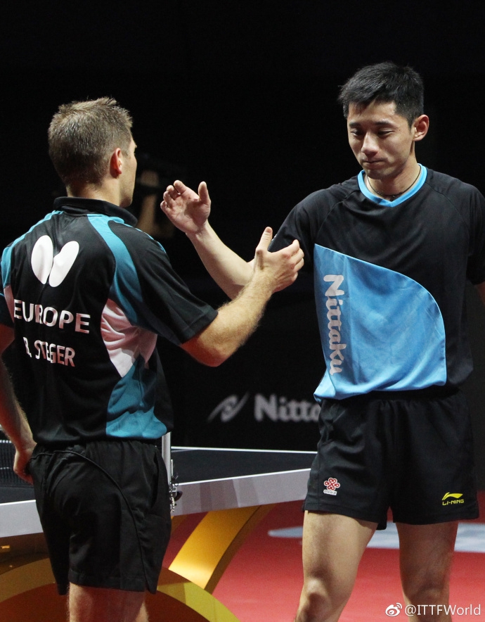 德国队碾压韩国队，张继科带队取胜的简单介绍